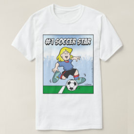 Soccer Star Girl T-Shirt