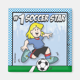 Soccer Star Magnet