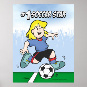 Soccer Star Poster