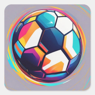Soccer sticker