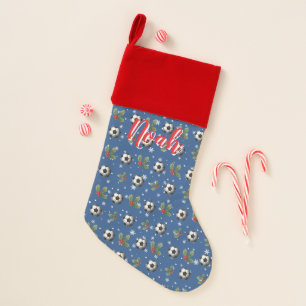 Soccer Stocking, Soccer Christmas Stocking, Coach  Stocking