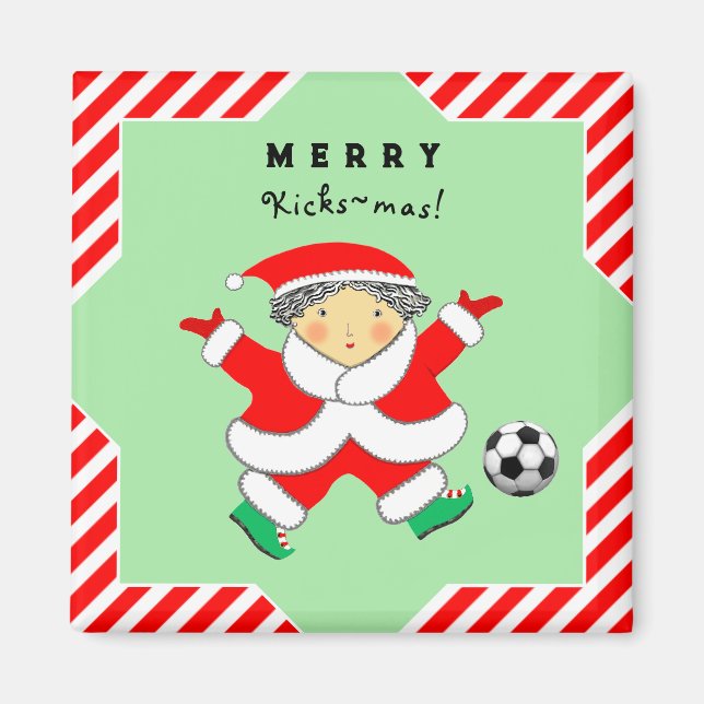 Soccer Stocking Stuffers Magnet (Front)