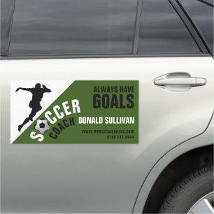 Soccer Strike, Soccer Player/Coach/Ref Car Magnet