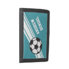 Soccer Stripes Sport Boys Wallet