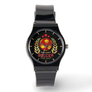 Soccer Style Emblem Watch