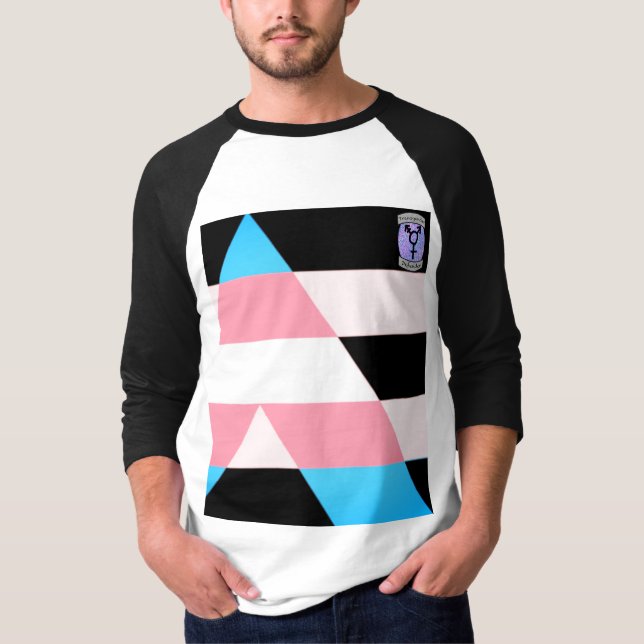 Soccer style Trans Ally T-Shirt (Front)