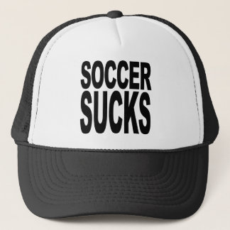 Soccer Sucks Trucker Hat