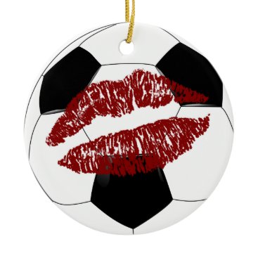 Soccer sweetheart multiple messages ornament