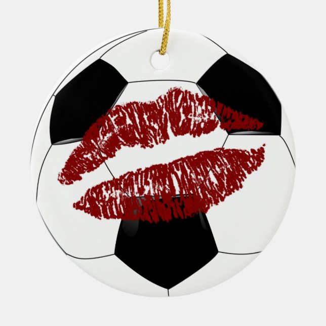 Soccer sweetheart multiple messages ornament (Front)