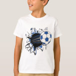 Soccer T-shirt at Zazzle