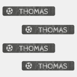 Soccer table design - 96 small children's labels