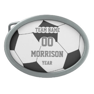 Soccer Team Belt Buckle