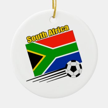 Soccer Team Ceramic Ornament by worldwidesoccer at Zazzle