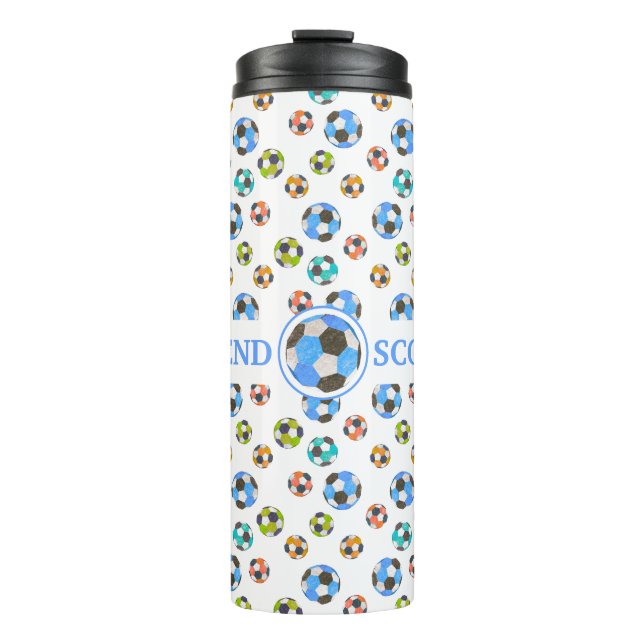 Soccer Team Gift Thermal Tumbler (Front)