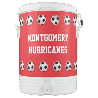 Soccer Team Name Red or Your Color Igloo