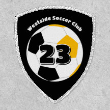 soccer team name w black gold or ANY team colors