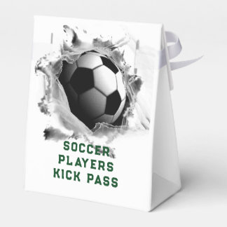 Soccer Team Party Sports Event Favor Box