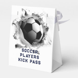 Soccer Team Party Sports Event Favor Box