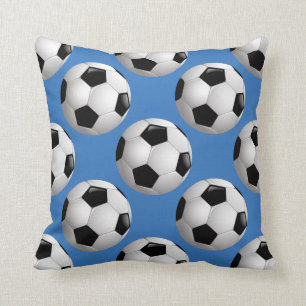 Soccer Team Personalized Reversible Throw Pillow