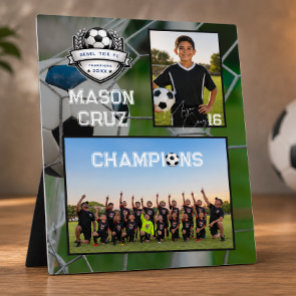 Soccer Team | Photo Memory Mate Plaque