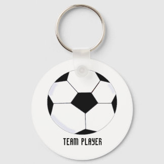 Soccer - Team Player Keychain