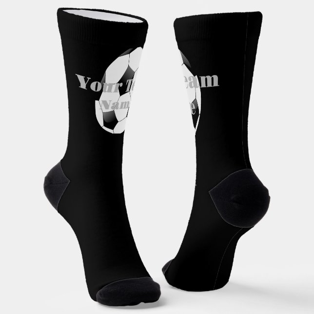 Soccer Team Spirit Socks HAMbyWG (Angled)