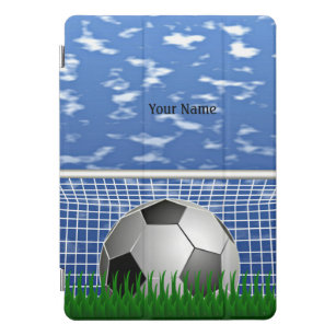 Soccer template, customizable iPad pro cover