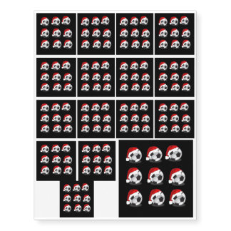 SOCCER TEMPORARY TATTOOS