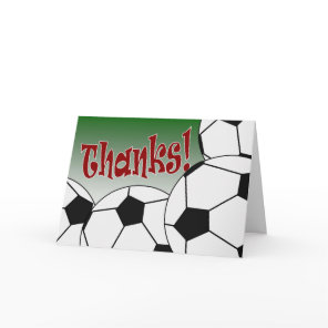 Soccer - Thank You! You Card