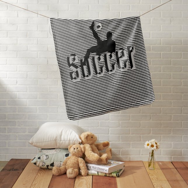 Soccer The Game, Baby Blanket (In Situ)