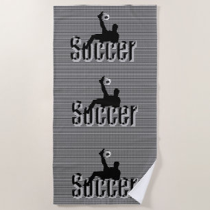 Soccer The Game, Beach Towel