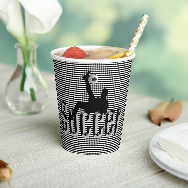 Soccer The Game, Paper Cups (Insitu)