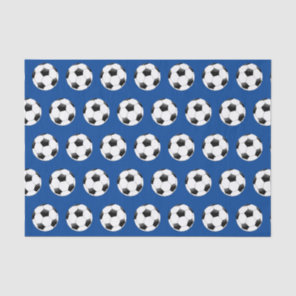 Soccer Theme Gift TissueBlue Tissue Paper