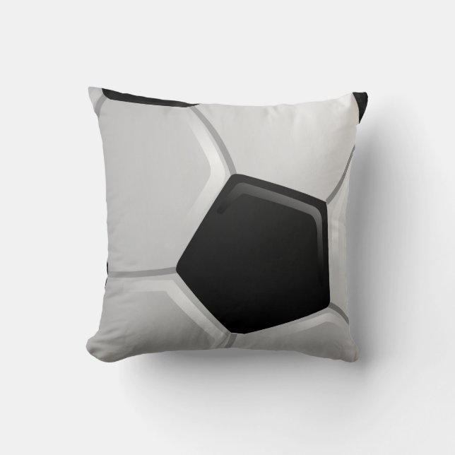 Soccer Throw Pillow (Front)