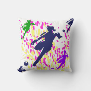 SOCCER THROW PILLOW
