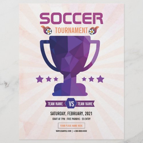 Soccer Tournament Flyer