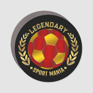 Soccer Tournament Logo Car Magnet