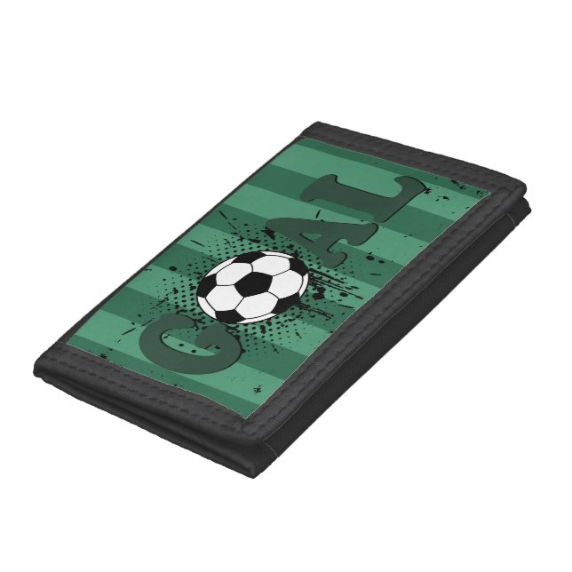 Soccer Tri-fold Wallet (Bottom)