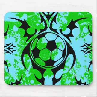 soccer. tribal. mouse pad