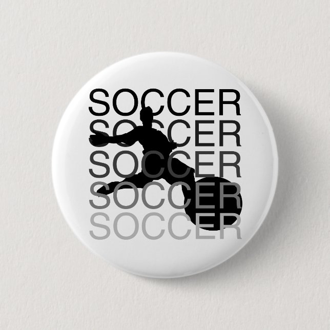 SOCCER Tshirts and Gifts Button (Front)