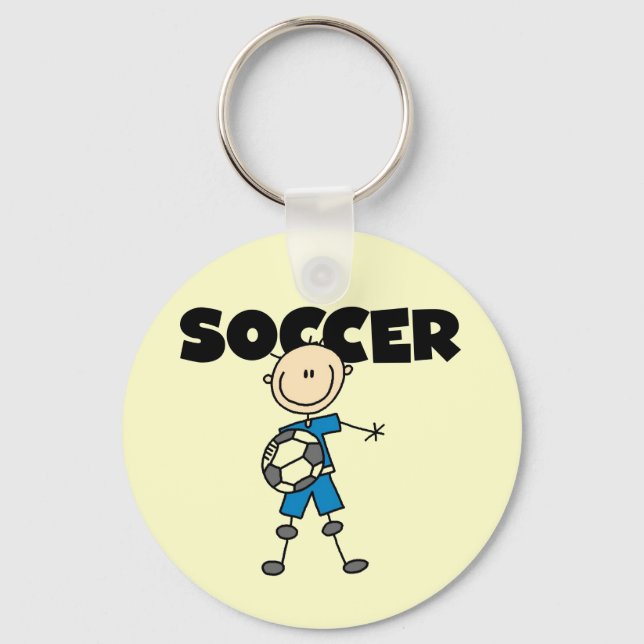 SOCCER Tshirts and Gifts Keychain (Front)