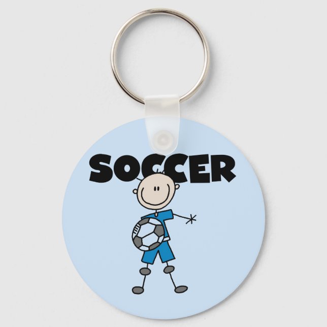 SOCCER Tshirts and Gifts Keychain (Front)