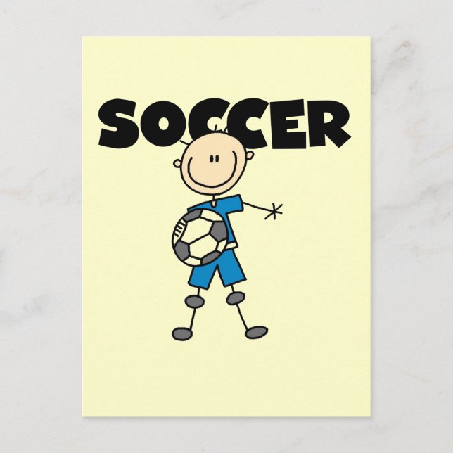 SOCCER Tshirts and Gifts Postcard (Front)