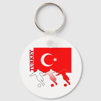Soccer Turkey Keychain
