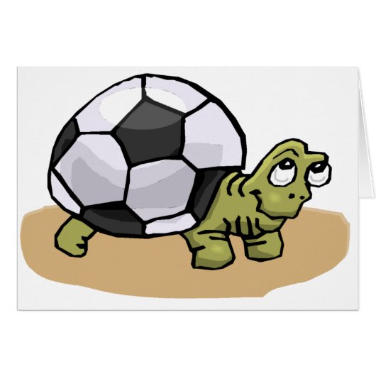 Soccer Turtle Cards (Front Horizontal)