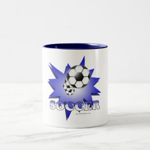 Soccer! Two-Tone Coffee Mug