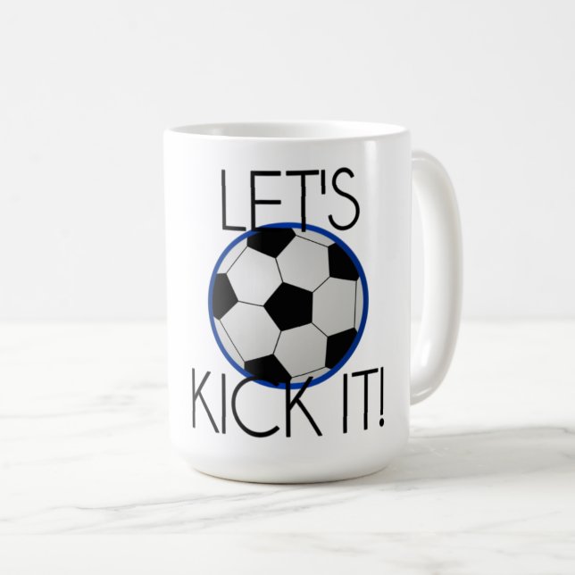 Soccer Two-Tone Mug (Front Right)