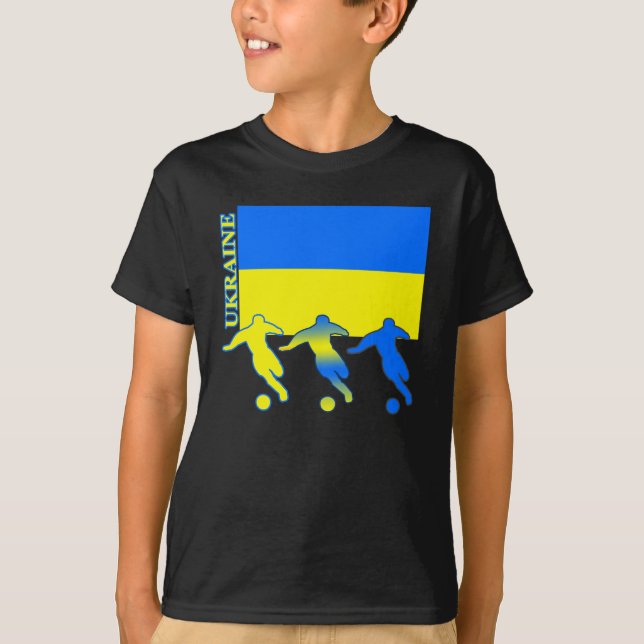 Soccer Ukraine T-Shirt (Front)