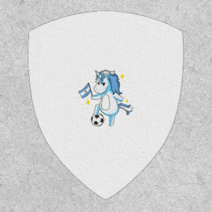 Soccer Unicorn Argentina Jersey Design Argentinian Patch