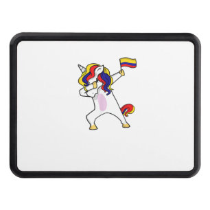 Soccer Unicorn Colombia Jersey Design Colombian Fo Hitch Cover